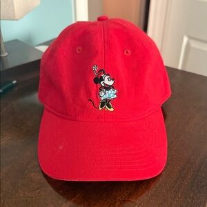 Disney Red Minnie Mouse Cap